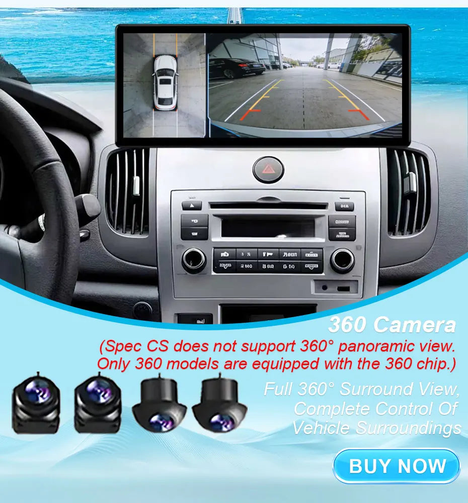 Android 16 12.3" Car Radio for Honda Accord 10 CV X 2018-2022 Wireless CarPlay GPS Bluetooth WiFi DSP IPS Touch Screen Autoradio