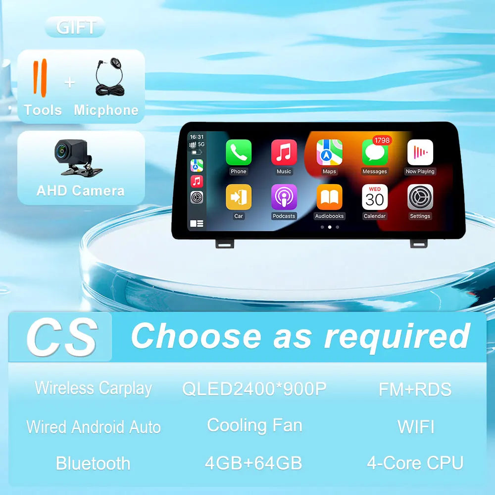 Android 16 12.3" Car Radio for Honda Accord 10 CV X 2018-2022 Wireless CarPlay GPS Bluetooth WiFi DSP IPS Touch Screen Autoradio