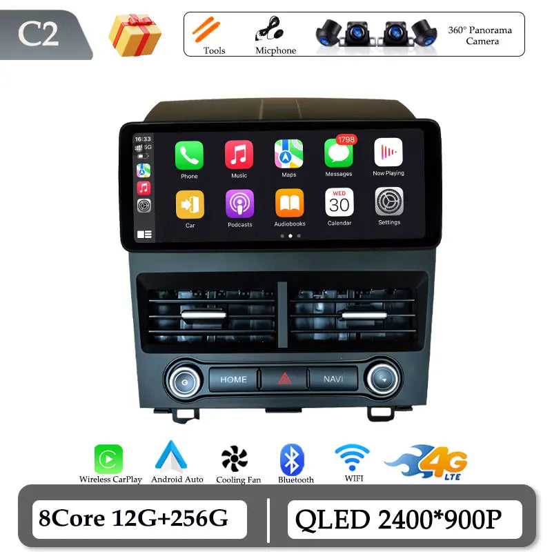 Android 15 Car Radio Multimedia Audio Video Player for Honda CRV 2007 - 2012 GPS Navigation Wireless CarPlay DSP Stereo BT WiFi