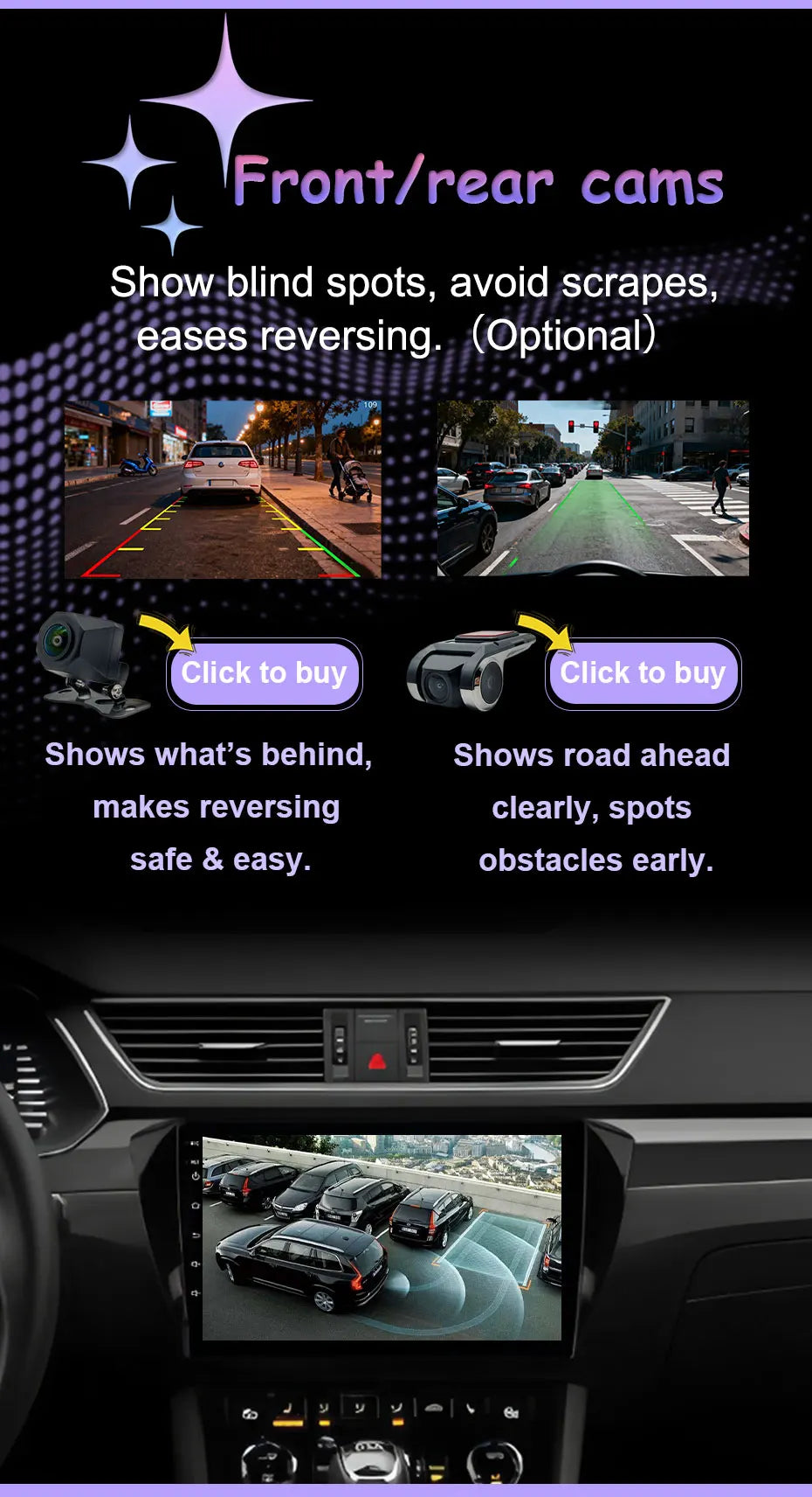 Android 16 Car Radio For Honda Pilot 2016- 2019 Viedo Player GPS Navigation Multimedia Autoradio Head Unit Bluetooth DSP QLED
