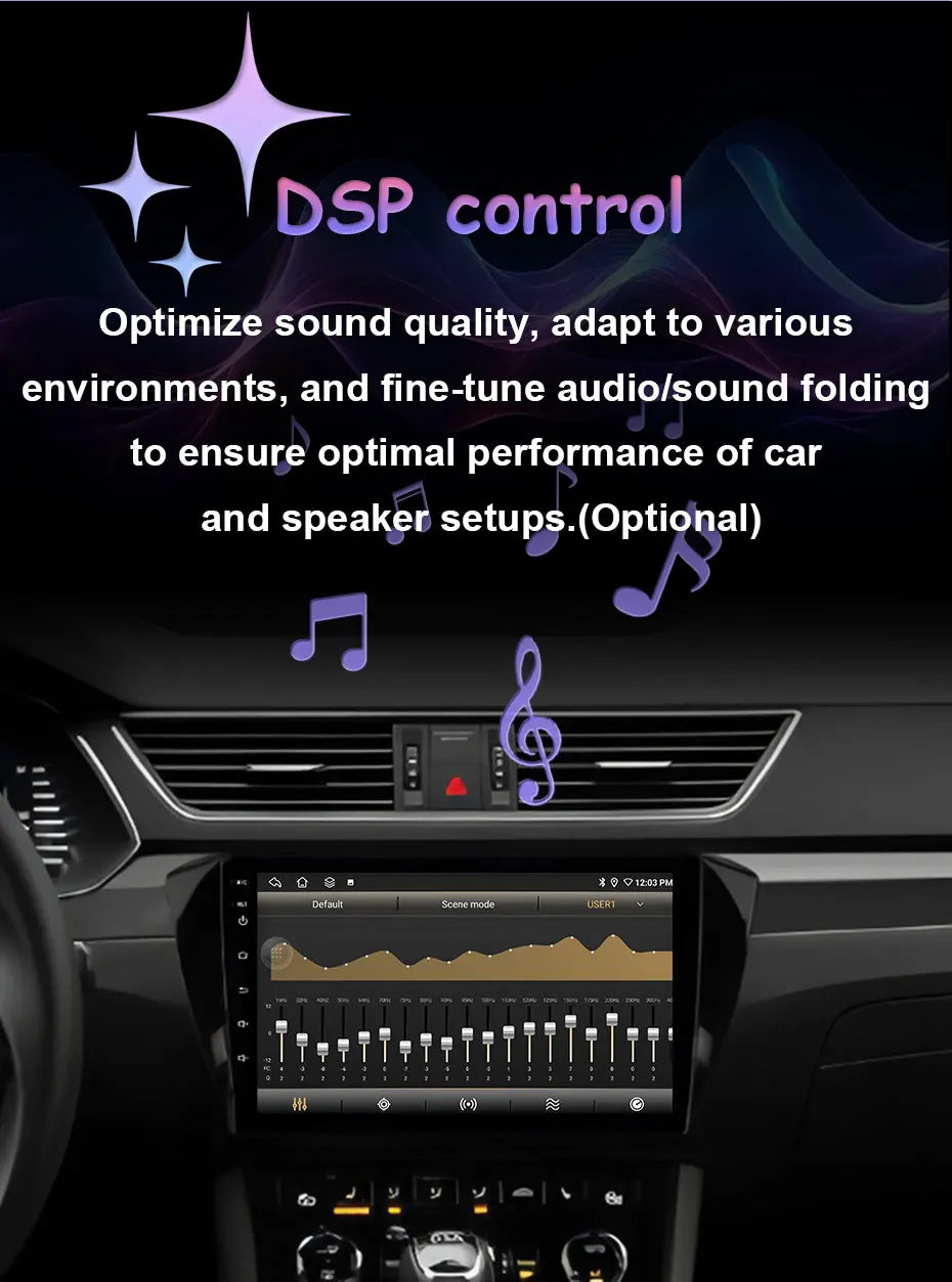 Android 16 Car Radio For Honda Pilot 2016- 2019 Viedo Player GPS Navigation Multimedia Autoradio Head Unit Bluetooth DSP QLED