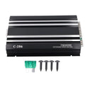 Car Amplifier 7800W 4 Channels Class AB Aluminum Alloy Pure Bass Power Amp for DC 12V Truck Boat UTV Motorcycle