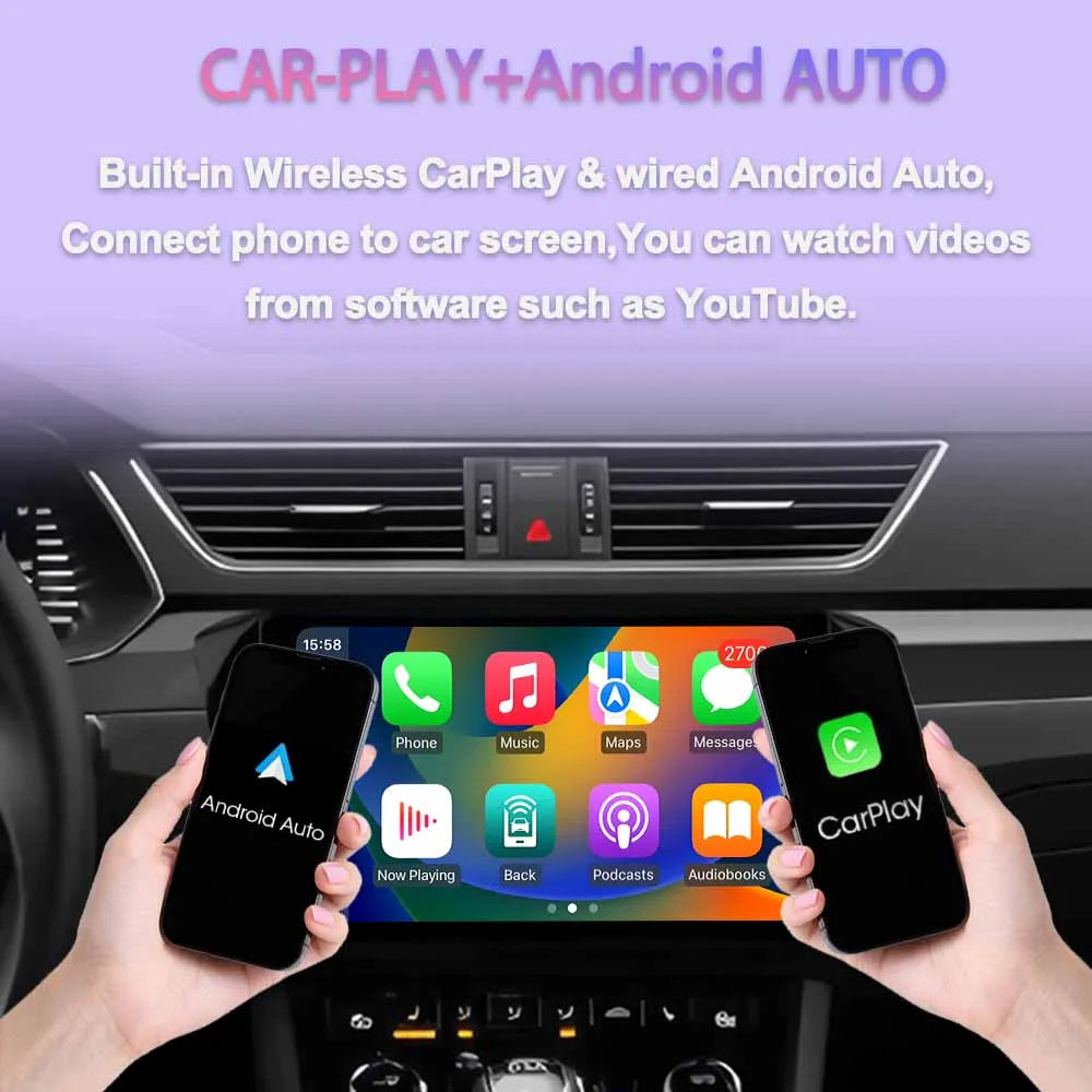 Android 16 Car Radio For Honda Pilot 2016- 2019 Viedo Player GPS Navigation Multimedia Autoradio Head Unit Bluetooth DSP QLED