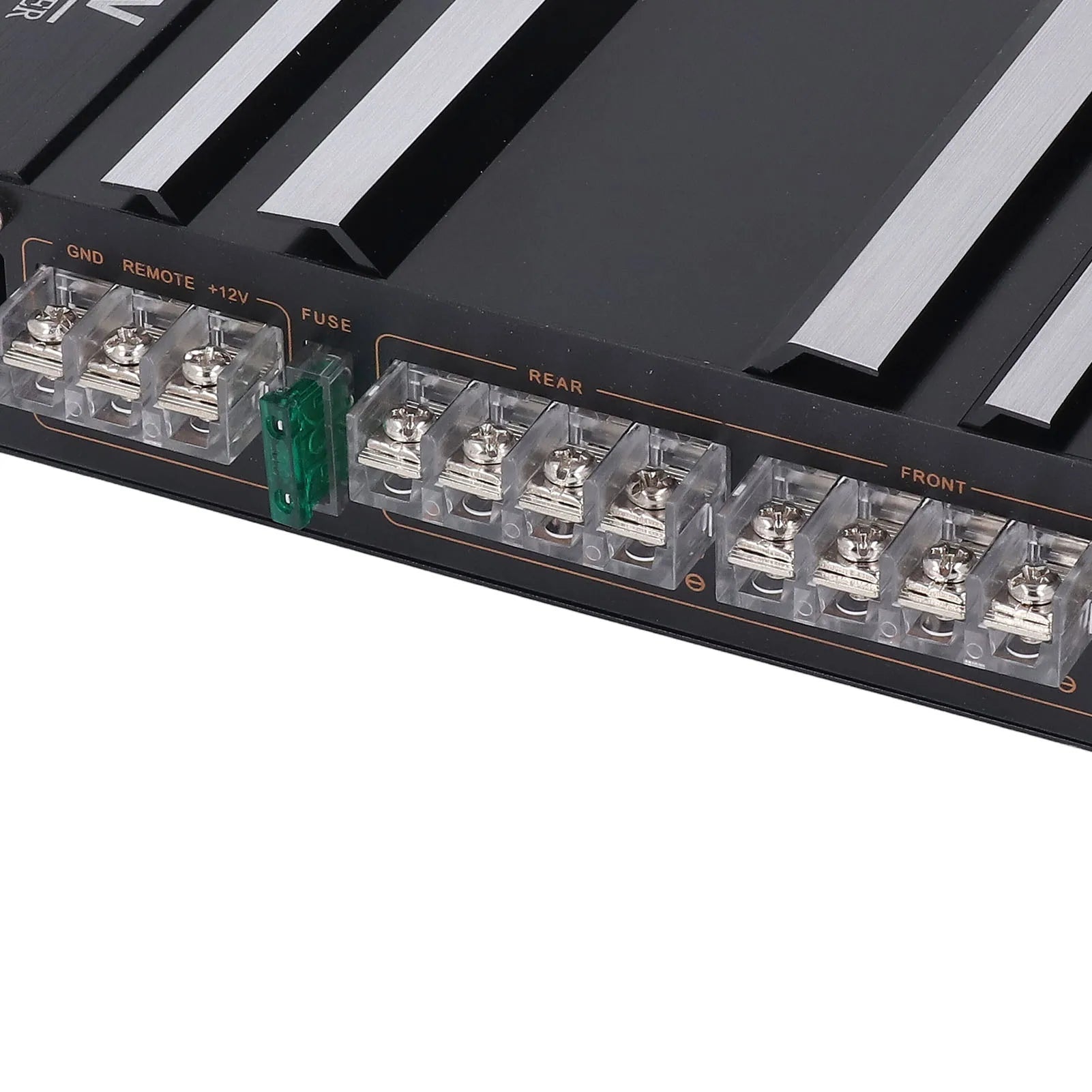 Car Amplifier 7800W 4 Channels Class AB Aluminum Alloy Pure Bass Power Amp for DC 12V Truck Boat UTV Motorcycle