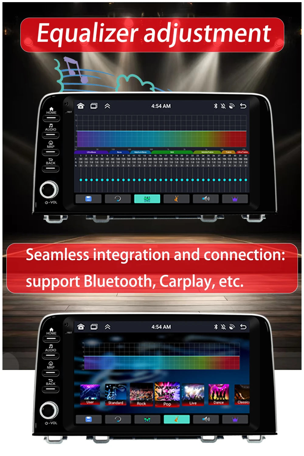 For Honda CRV CR-V(2017-2021)car player Car Radio Android 13 Wireless Carplay Multimedia Video Player GPS Navigation