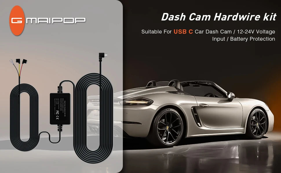Dashcam for cars 4 Channel Black Box WiFi Driving Camera FHD 1080Hardwire kit car accessories