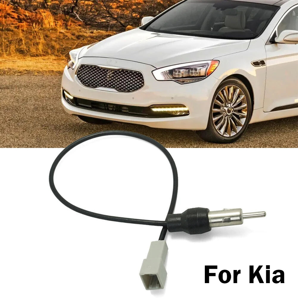 For Kia  For Hyundai 2009-2011 For Kia 2007 08 09 10 11 12 13 14 15 16 17 18 19-2023 Car Stereo Antenna Adapter Plug To Radio