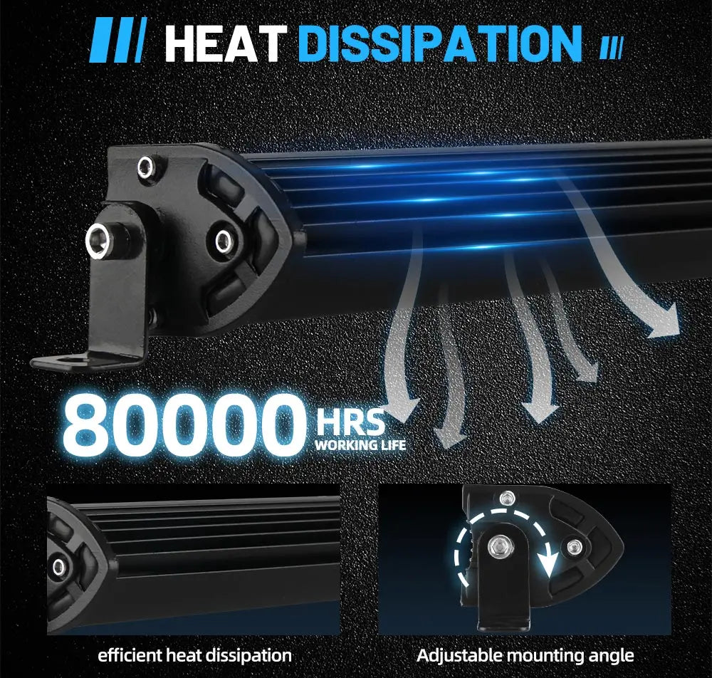 LED Light Bar 7" Spot Slim Off-Road 12V/24V