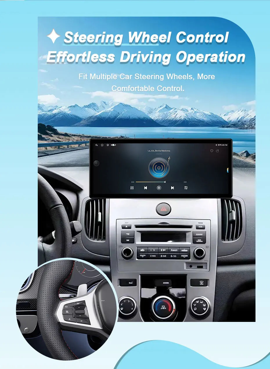 Android 16 12.3" Car Radio for Honda Accord 10 CV X 2018-2022 Wireless CarPlay GPS Bluetooth WiFi DSP IPS Touch Screen Autoradio
