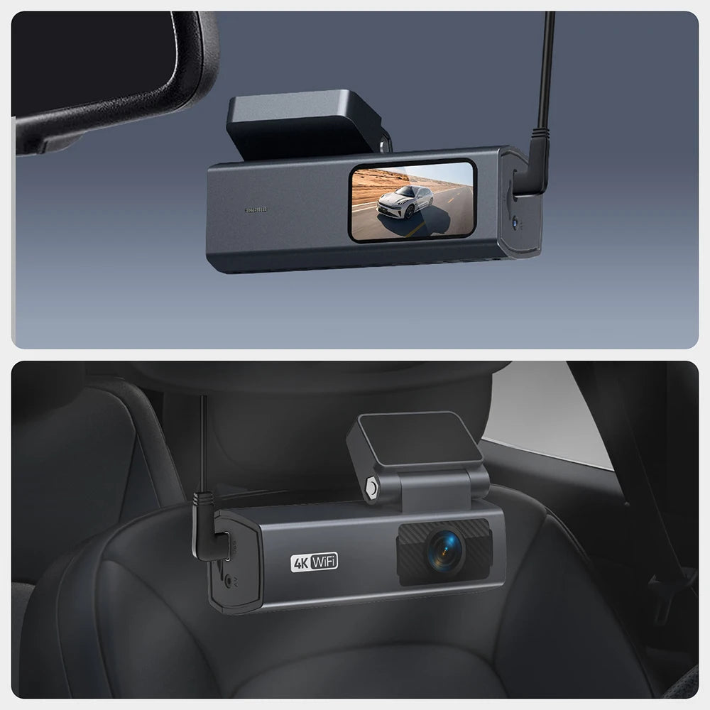 Dash Cam 4k  for Car Camera High-Recorder 24H Parking