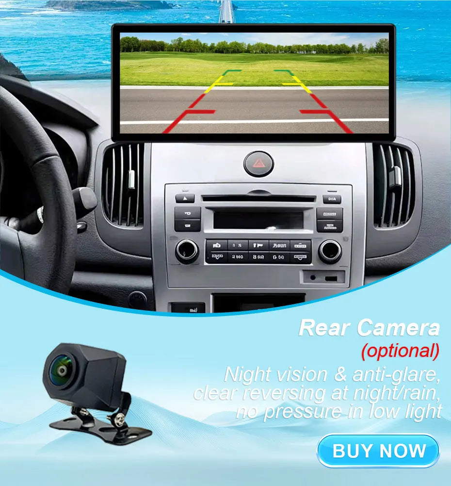 Android 16 12.3" Car Radio for Honda Accord 10 CV X 2018-2022 Wireless CarPlay GPS Bluetooth WiFi DSP IPS Touch Screen Autoradio